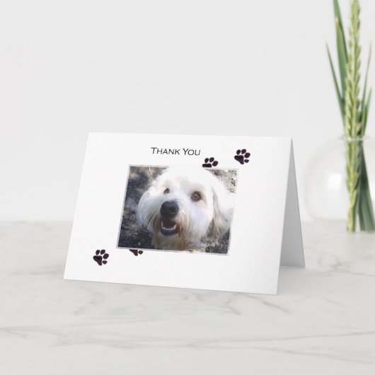 Vielen Dank Dankeskarte (Vorderseite)