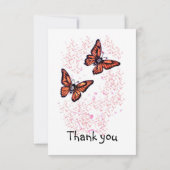 Vielen Dank Dankeskarte (Rückseite)