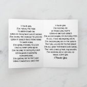 Vielen Dank Dankeskarte (Innenseite)