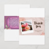 Vielen Dank Dankeskarte (Vorne/Hinten)