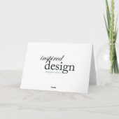 Vielen Dank Dankeskarte (Rückseite)