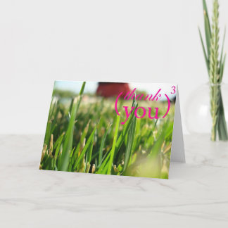 Vielen Dank Dankeskarte