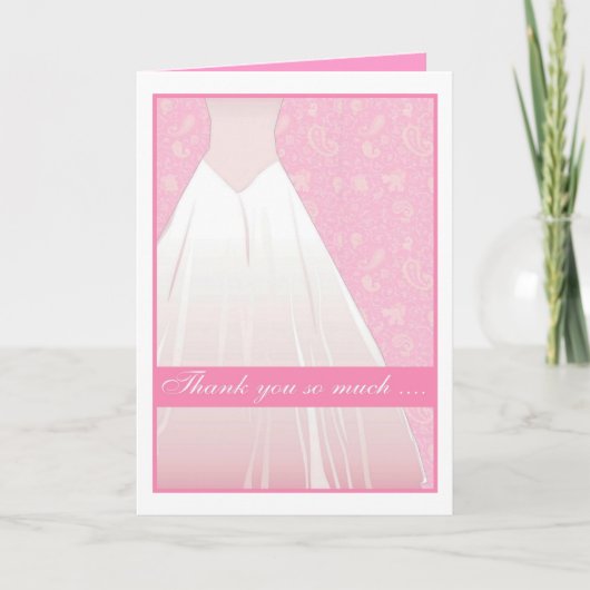 Vielen Dank .... Dankeskarte (Vorderseite)