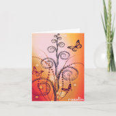 Vielen Dank Dankeskarte (Vorderseite)