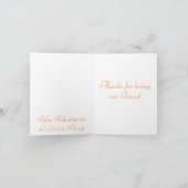 Vielen Dank Dankeskarte (Innenseite)