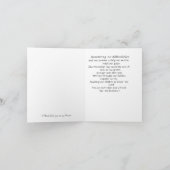 Vielen Dank Dankeskarte (Innenseite)