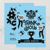 Vielen Dank Dankeskarte (Vorne/Hinten)