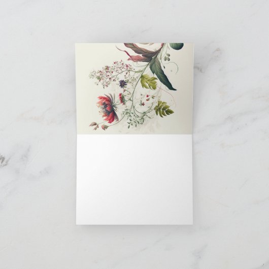 Vielen Dank Dankeskarte (Innenseite)