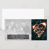 Vielen Dank Dankeskarte (Vorne/Hinten)