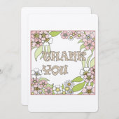 Vielen Dank Dankeskarte (Vorne/Hinten)