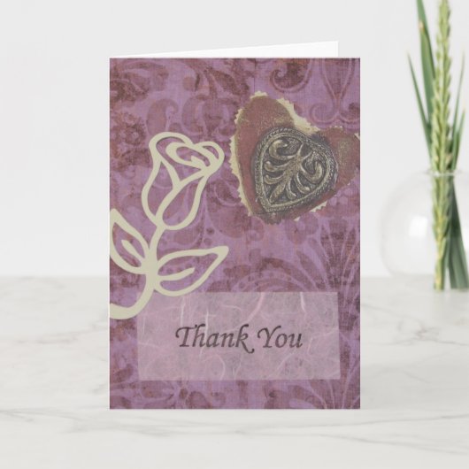 Vielen Dank Dankeskarte (Vorderseite)