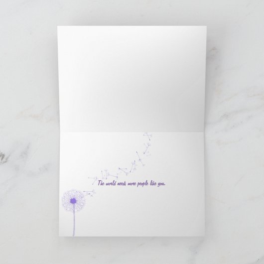 Vielen Dank Dankeskarte (Innenseite)