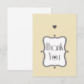 Vielen Dank Dankeskarte (Vorne/Hinten)