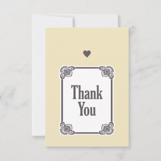 Vielen Dank Dankeskarte (Vorderseite)