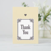 Vielen Dank Dankeskarte (Stehend Vorderseite)