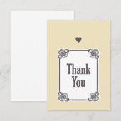 Vielen Dank Dankeskarte (Vorne/Hinten)