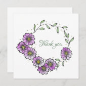 Vielen Dank Dankeskarte (Vorne/Hinten)