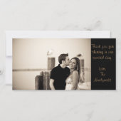 Vielen Dank Dankeskarte (Vorderseite)