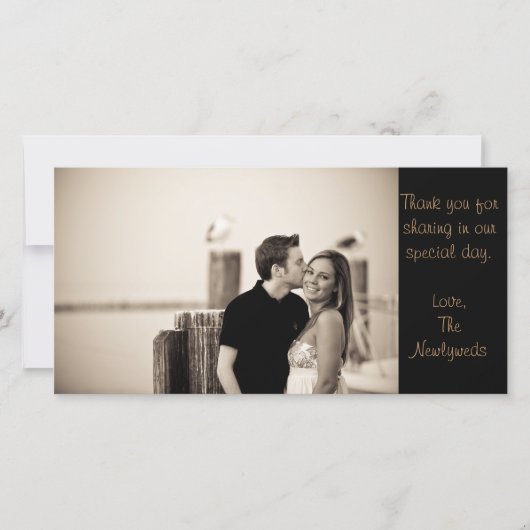 Vielen Dank Dankeskarte (Vorderseite)