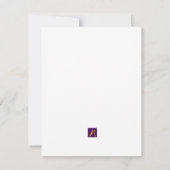 Vielen Dank Dankeskarte (Rückseite)