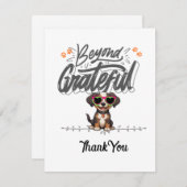 Vielen Dank Dankeskarte (Vorne/Hinten)