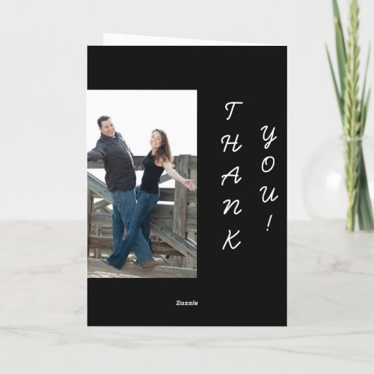 Vielen Dank Dankeskarte (Rückseite)