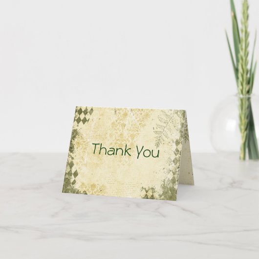 Vielen Dank Dankeskarte (Vorderseite)