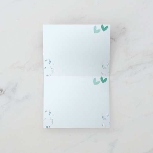 Vielen Dank Dankeskarte (Innenseite)