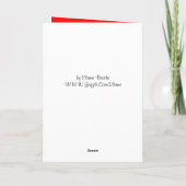 Vielen Dank Dankeskarte (Rückseite)