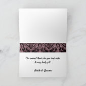 Vielen Dank Dankeskarte (Innenseite)