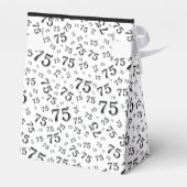 Vielen Dank, dass Sie 75. Schwarz/Weiß Random Numb Geschenkschachtel (Rückseite)