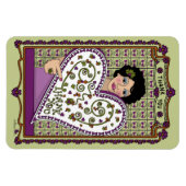 Vielen Dank, dass Sie_A_4x6 Kühlschrank Magnet (Horizontal)