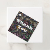 Vielen Dank, dass Sie Abstrakte Krawatte-Farbmuste Geschenkanhänger (Beispiel)