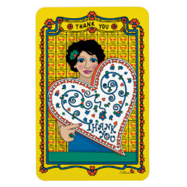 Vielen Dank, dass Sie_B_4x6 Kühlschrank Magnet