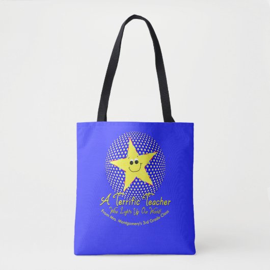 Vielen Dank, dass Sie das Gedicht "Star Teacher" Tasche (Vorderseite)