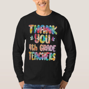 Vielen Dank, dass Sie den 4. Klasse Lehrer Abschlu T-Shirt