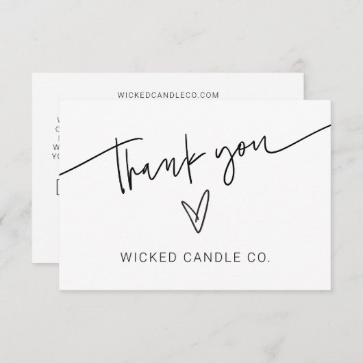 Vielen Dank, dass Sie den Code für den Kartenkauf (Vorne/Hinten)