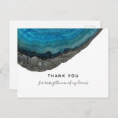 VIELEN DANK, DASS SIE DEN MAN-Edelstein ERHOLT HAB Postkarte (Vorne/Hinten)