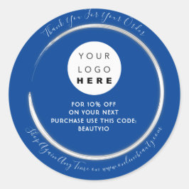 Vielen Dank, dass Sie den Prämienname für benutzer Runder Aufkleber