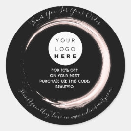 Vielen Dank, dass Sie den Rabatt auf den Namen des Runder Aufkleber