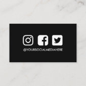 Vielen Dank, dass Sie den Rabatt auf Pink Neon Ins Visitenkarte (Rückseite)