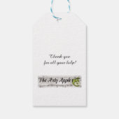 Vielen Dank, dass Sie der Schlüssel zu unserem Erf Geschenkanhänger (Rückseite)