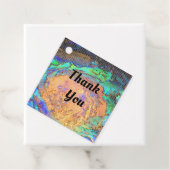 Vielen Dank, dass Sie die Abstrakte Wertschätzung  Geschenkanhänger (Beispiel)