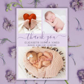 Vielen Dank, dass Sie die Ankündigung Lilac Foto C