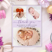 Vielen Dank, dass Sie die Ankündigung Lilac Foto C