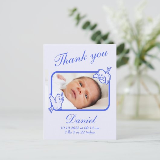 Vielen Dank, dass Sie die Ankündigung von Foto Pos (Stehend Vorderseite)