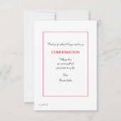 Vielen Dank, dass Sie die Flachkarte überqueren Dankeskarte (Rückseite)