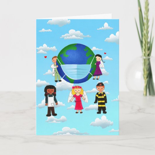 Vielen Dank, dass Sie die Grußkarte geklappt haben Karte (Vorderseite)