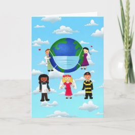 Vielen Dank, dass Sie die Grußkarte geklappt haben Karte