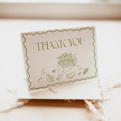 Vielen Dank, dass Sie die Karte frisch vom Brautpa